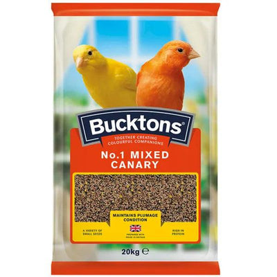 Bucktons No.1 Mixed Canary 20kg - Ormskirk Pets