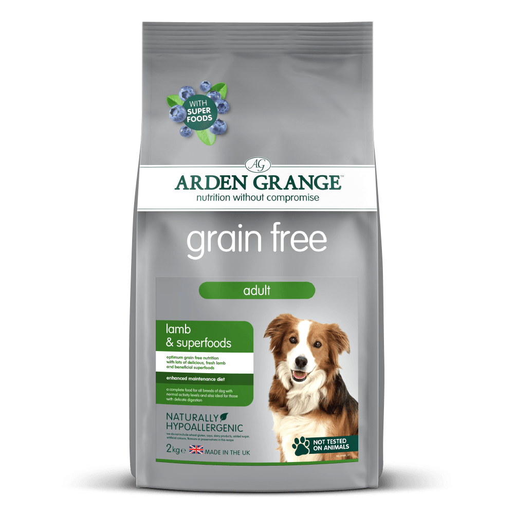 Arden Grange Dog Adult Grain Free Lamb Superfoods 2kg - Ormskirk Pets