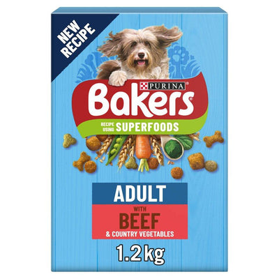 Bakers Adult Beef & Vegetables 1.2kg - Ormskirk Pets