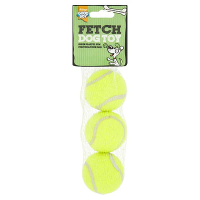 Good Boy Tennis Balls set of 3 65mm (2.5”)