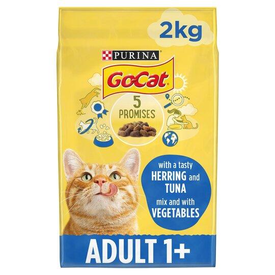 Go-Cat Tuna, Herring & Vegetable 2kg - Ormskirk Pets
