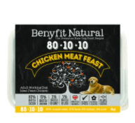 Benyfit Natural 80.10.10 Chicken Meat Feast, 1kg (Raw Frozen) - Ormskirk Pets