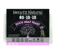 Benyfit Natural 80.10.10 Duck Meat Feast, 500g (Raw Frozen) - Ormskirk Pets