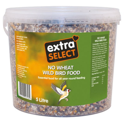 Extra Select No Wheat Wild Bird Food 5Ltr Bucket