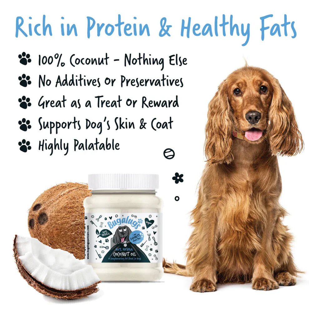 Bugalugs Natural Coconut Oil 340G