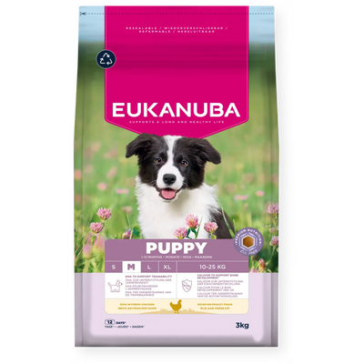 Eukanuba Puppy Medium Breed Chicken 3Kg