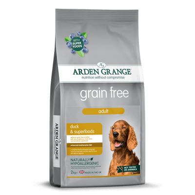 Arden Grange Dog Adult Grain Free Duck Superfoods 2kg - Ormskirk Pets