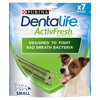 DENTALIFE ActivFresh Small Dog Treat Dental Stick 7 Sticks - Ormskirk Pets
