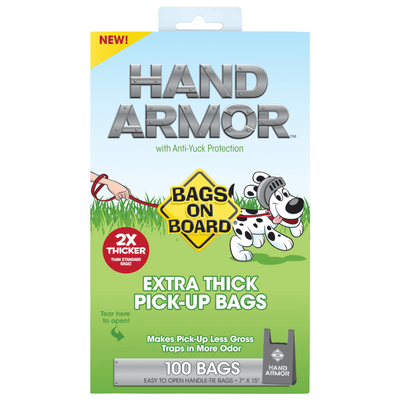 Bags On Board Hand Armor Large Bags, 100's - Ormskirk Pets