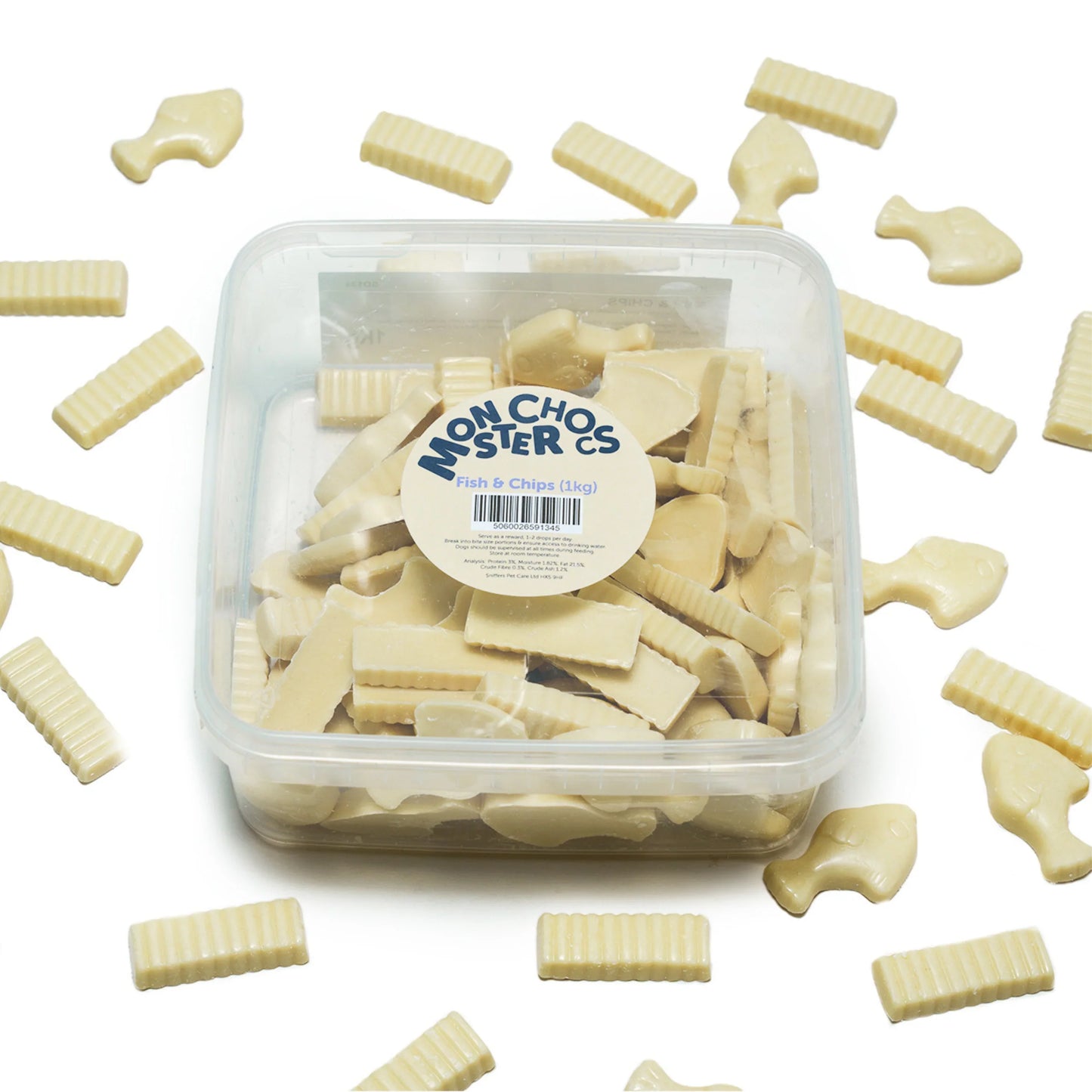 Monster Choc Fish & chips, 1KG