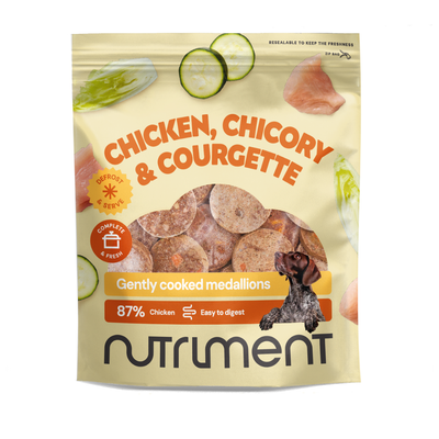 Nutriment Fresh Cooked Medallions Chicken, Chicory and Courgette 800g
