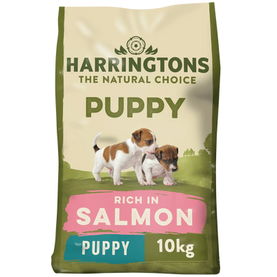 Harringtons puppy salmon 10kg - Ormskirk Pets