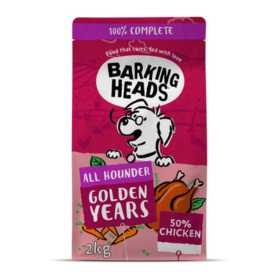 Barking Heads All Hound Golden Years Chicken, 2kg