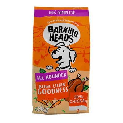 Barking Heads All Hounder Bowl Lickin Goodness Chicken 12kg