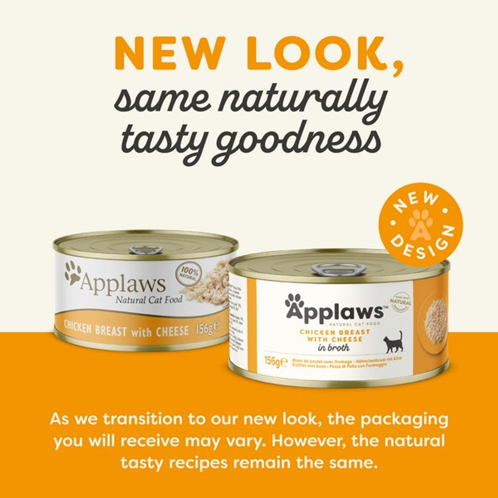 Applaws Cat Chicken & Cheese 156g x 24