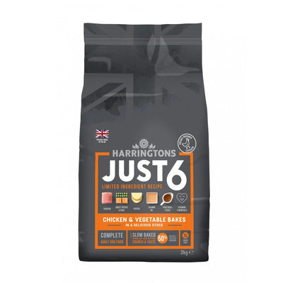 Harringtons Just 6 Chicken 2kg - Ormskirk Pets