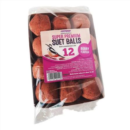 Suet To Go Balls Berry Tray 12 x 85g