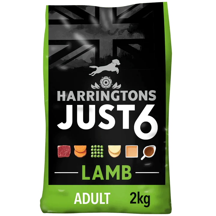 Harringtons Just 6 Lamb 2kg - Ormskirk Pets