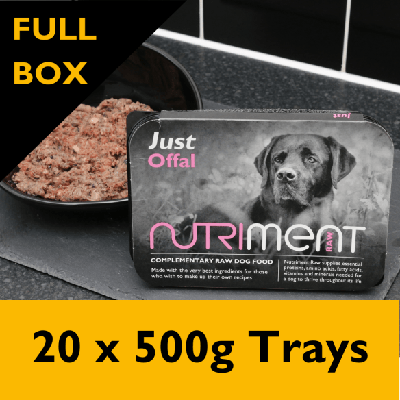 Nutriment Dog Adult Just Offal 500g - Ormskirk Pets