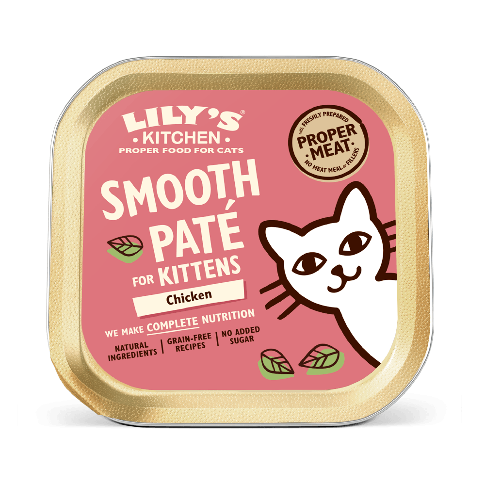 Lily's Kitchen Chicken Pate for Kittens, 85g x 19 - Ormskirk Pets