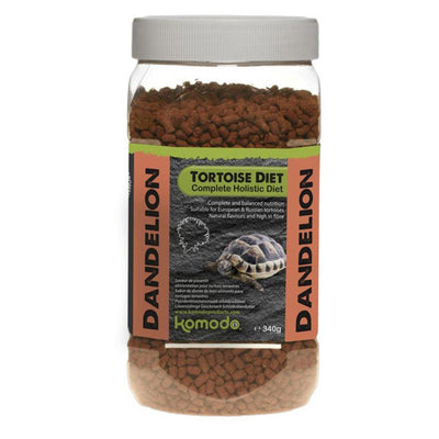 Komodo Tortoise Food - Dandelion Flavour, 340g - Ormskirk Pets