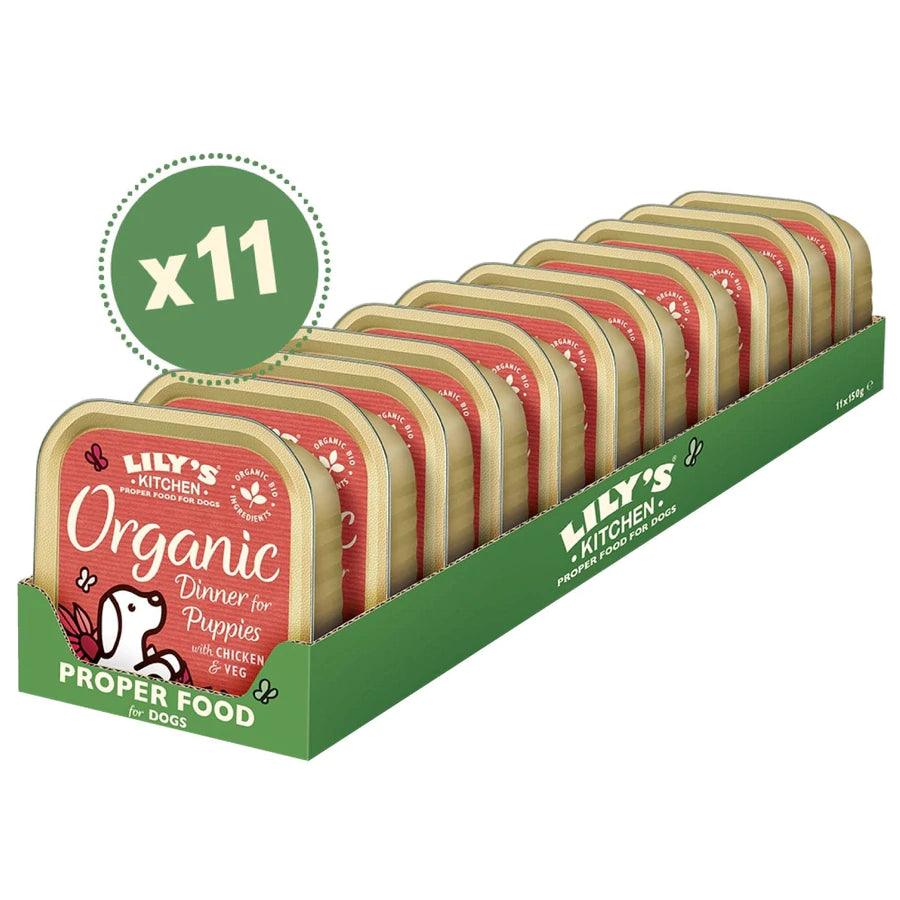 Lily's Kitchen Puppy Organic Dinner 150g x 11 - Ormskirk Pets