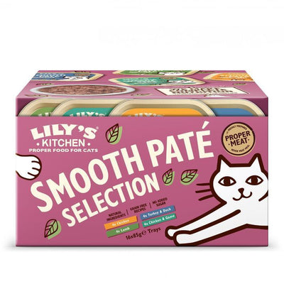 Lily's Kitchen Cat Smooth Pate Selection Favourite Multi 8pk 85g - Ormskirk Pets