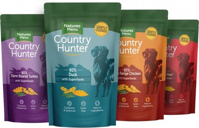 Natures Menu Country Hunter Superfood Dog pouches Mixed 150g x 12