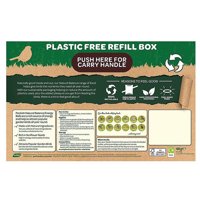 Peckish Natural Balance 50 Energy Balls – Pack of 50 - Ormskirk Pets