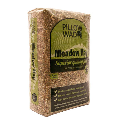 Pillow Wad Meadow Hay 2.25kg - Superior Quality - Ormskirk Pets