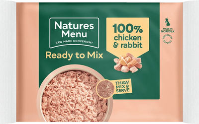Natures Menu Just 100% Chicken and Rabbit Mince 400g - Ormskirk Pets
