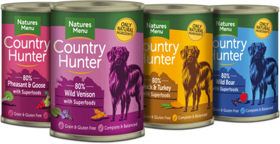 Natures Menu Country Hunter Game Meat Selection Multipack Cans 12 x 400g