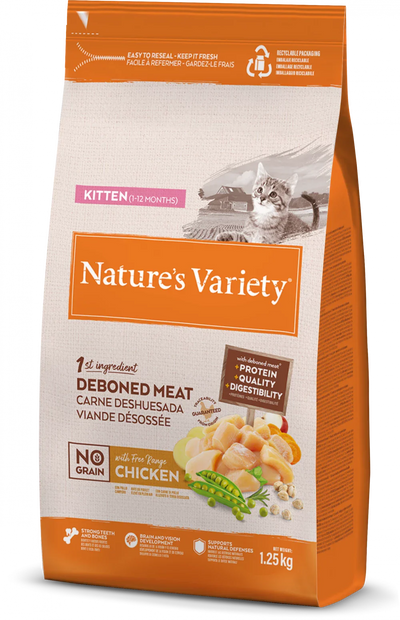 Natures Variety Kitten Selected Free Range Chicken 1.25kg