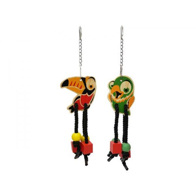 Rosewood Woodies Birdy Danglers - Ormskirk Pets