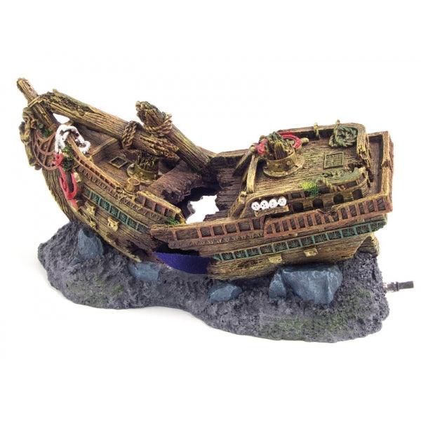 Rosewood Shipwreck Bubbler - Ormskirk Pets