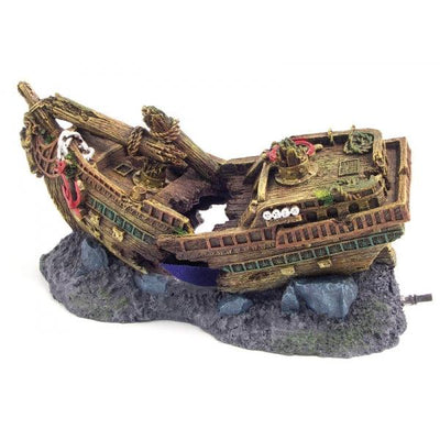 Rosewood Shipwreck Bubbler - Ormskirk Pets