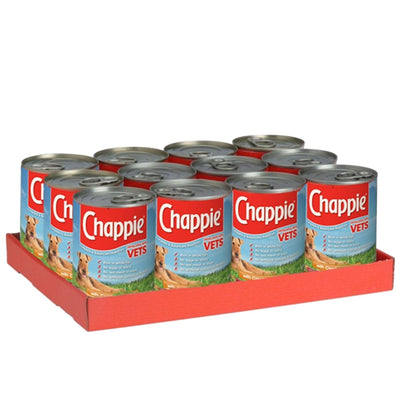 CHAPPIE Dog Tin Original 412g x 12 Tins
