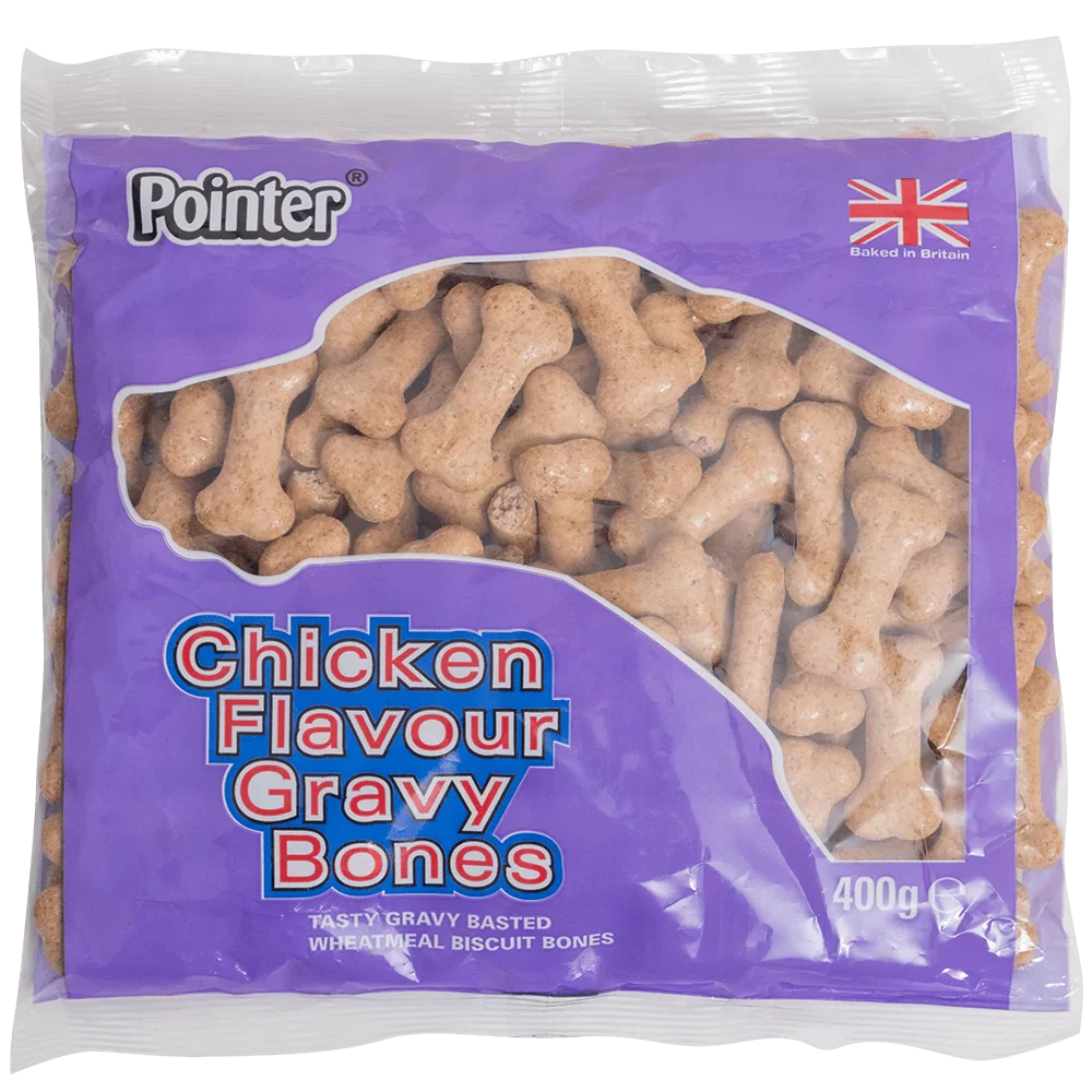 Pointer Gravy Bones Chicken 400g Buy 2 and get One FREE
