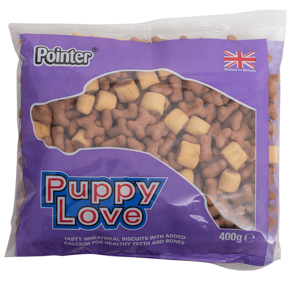 Pointer Puppy Love 400g Buy 2 and get One FREE