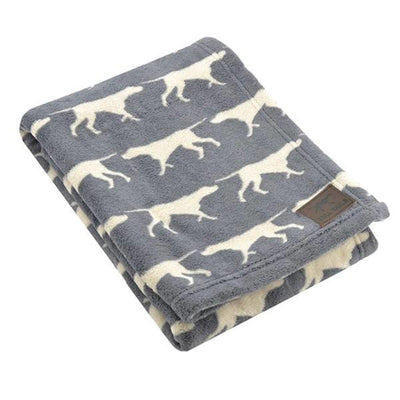 Rosewood Charcoal Pet Fleece Blanket Medium - Ormskirk Pets