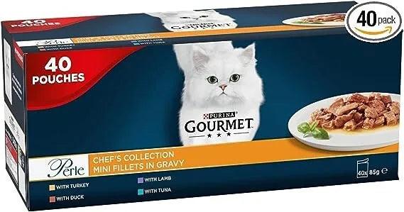 Gourmet Perle Chefs Collection Wet Cat Food 40x85g - Ormskirk Pets
