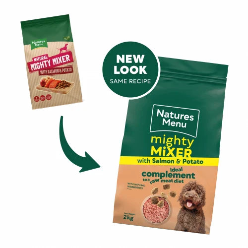 Natures Menu Mighty Mixer with Salmon & Potato 2kg