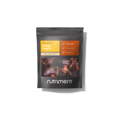 Nutriment Dog Adult Turkey Hearts Frozen Treats and Bones Formula, 500G
