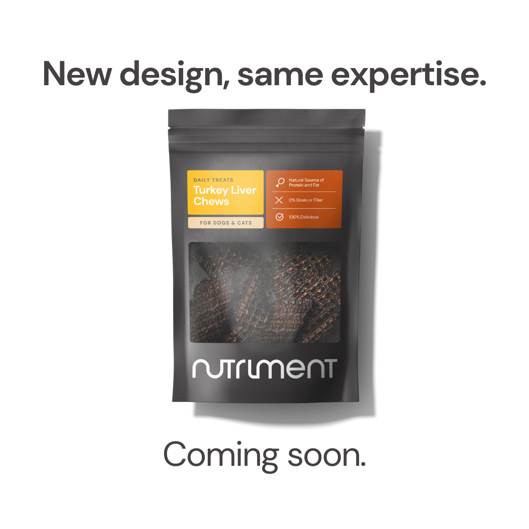 Nutriment Turkey Liver Chews Dehydrated Treats Dog 100g