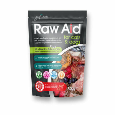 Gwf Raw Aid For Cats & Dogs 500G