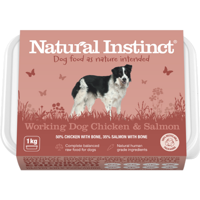 Natural Instinct Working Dog Chicken & Salmon