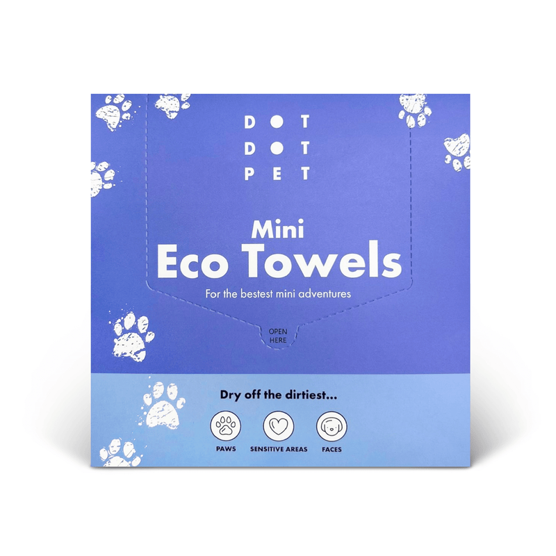 DotDotPet Mini Eco Dog Towels 10pk