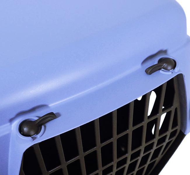 Rosewood Eco Line Pet Carrier Small Slate Blue/Black - Ormskirk Pets