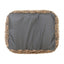 40 Winks Brown Cosy Fur Print Square