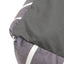 40 Winks Grey Velvet Stripes Square